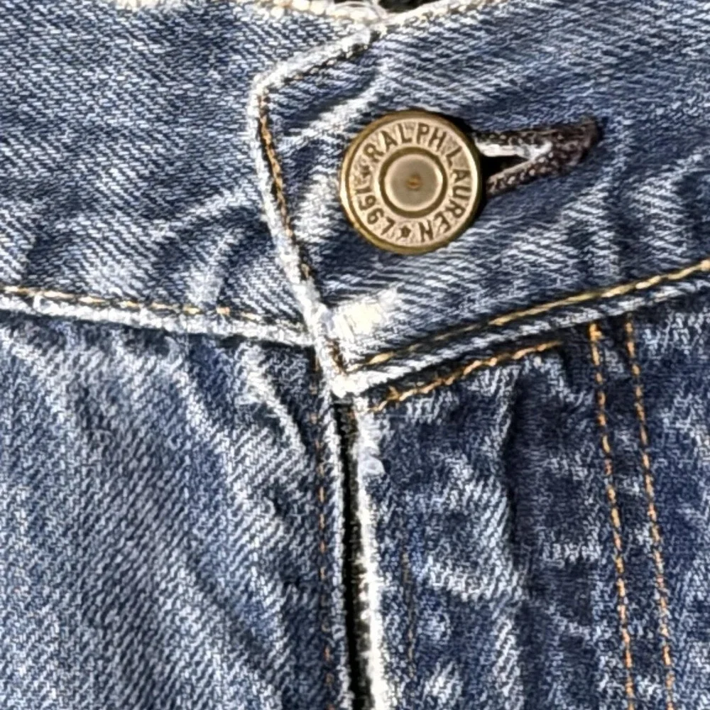 Vintage Polo Ralph Lauren Jeans Men's 36x30 Distressed Denim Y2K Grunge
